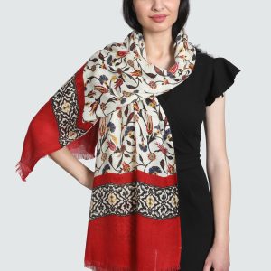 MS-338 Bej - Kırmızı